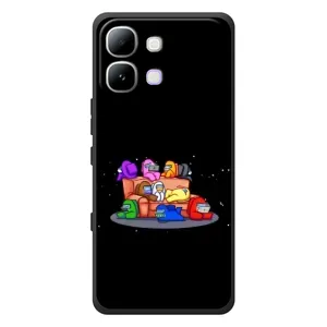 Чехол Амонг Ас для Infinix Note Edge (AlphaPrint) (Амонг-ас)