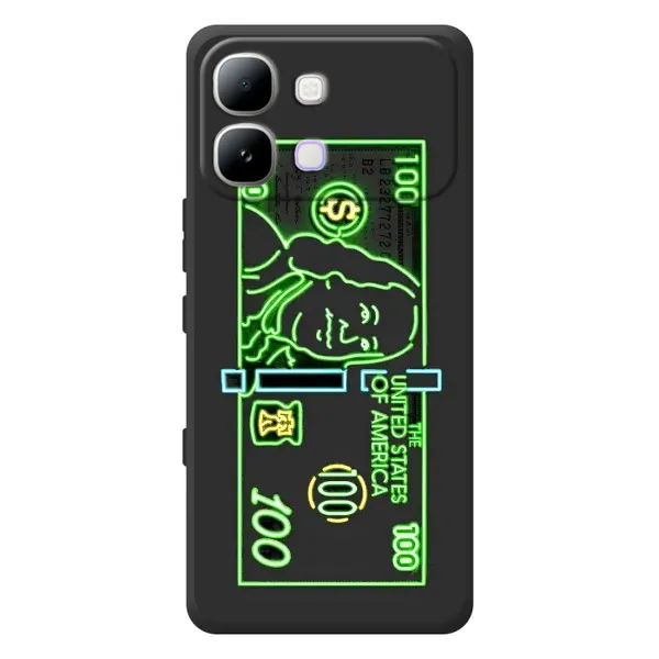 Чехол с принтом «Баксы» для Infinix Note Edge