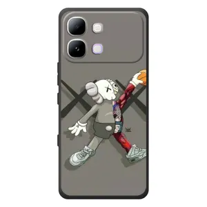 Чехлы для Infinix Note Edge - Bearbrick Louis Vuitton (PREMIUMPrint) (Беарбрик Джордан)
