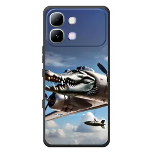 Чехол с мемом Тралалело тралала на Infinix Note Edge (Бомбардиро крокодило)