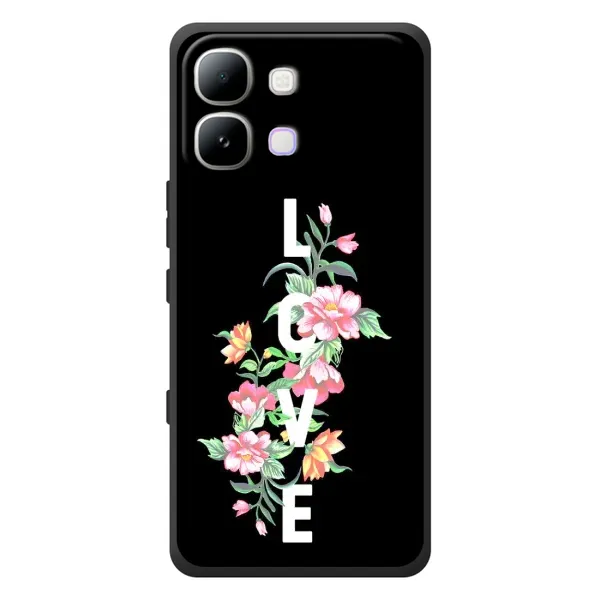 Чехол с принтом «Цветы LOVE» для Infinix Note Edge Чехол с принтом «Цветы LOVE» для Infinix Note Edge