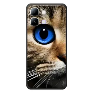 Чехлы с Котиками для Infinix Note Edge (VPrint) (Глаз кота)