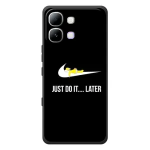 Чехол с Симпсонами для Infinix Note Edge (VPrint) (Гомер Later)