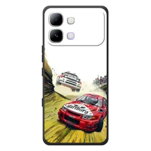 Чехлы с Машинами на Инфиникс Ноте Эдж (VPrint) (Гоночные Тачки)