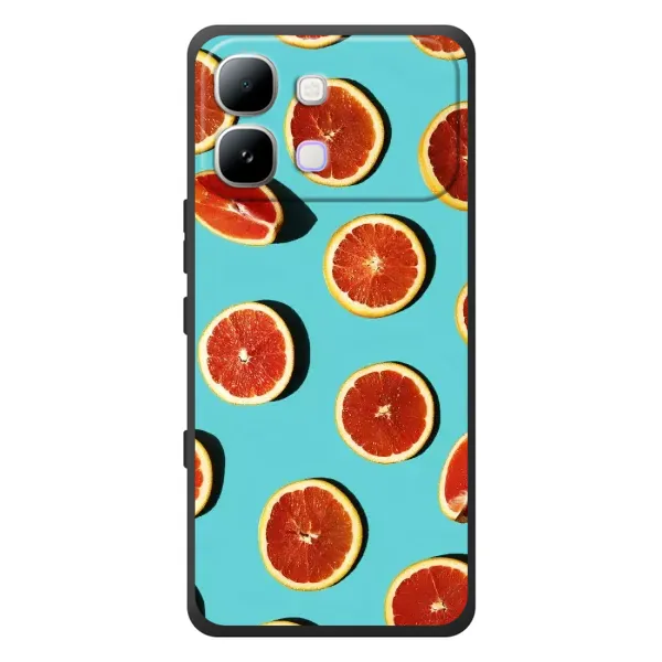 Чехол с принтом «Грейпфрут» для Infinix Note Edge