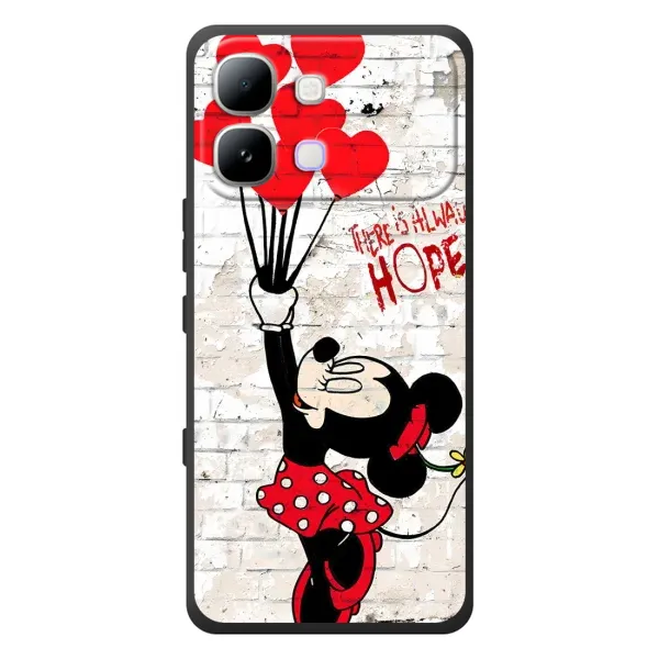 Чохол з принтом «Heart Minni» для Infinix Note Edge