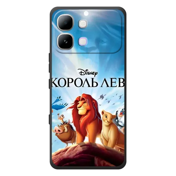 Чехол с принтом «Постер Король Лев» для Infinix Note Edge
