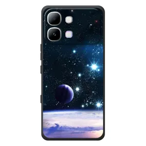 Космические Чехлы для Инфиникс Ноте Эдж (VPrint) (Космический вид)
