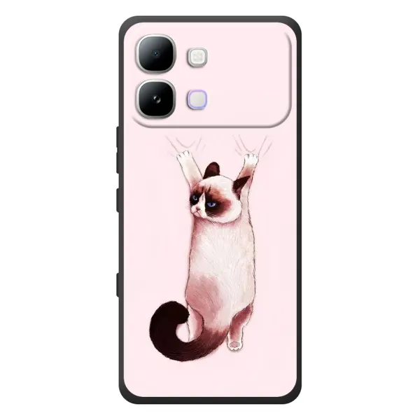 Чехол с принтом «Котик падает» для Infinix Note Edge Чехол с принтом «Котик падает» для Infinix Note Edge
