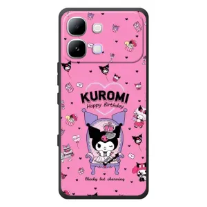 Чехлы с топовыми принтами для Инфиникс Ноте Эдж (KUROMI)