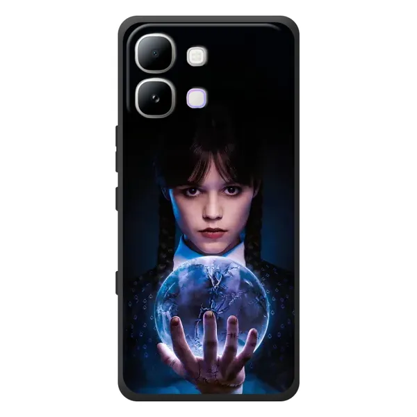 Чохол з принтом «Магічна сфера Венздей» для Infinix Note Edge Чохол з принтом «Магічна сфера Венздей» для Infinix Note Edge
