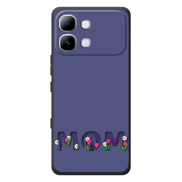 Чехол с принтом «Мама в цветах» для Infinix Note Edge