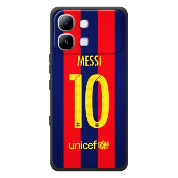 Чехол с принтом «Messi Barca 10» для Infinix Note Edge