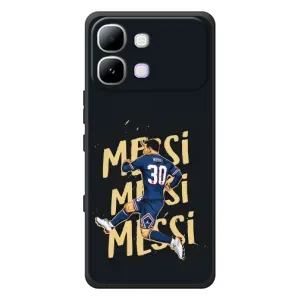 Чехлы для Infinix Note Edge (Leo чемпион) (AlphaPrint) (Messi ПСЖ)