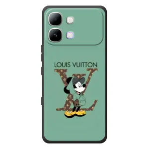 Чехлы Луи Витон для Infinix Note Edge (AlphaPrint - LOUIS VUITTON) (Микки Маус LV)
