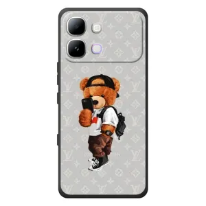 Брендновые Чехлы для Infinix Note Edge - (PREMIUMPrint) (Мишка Луи)
