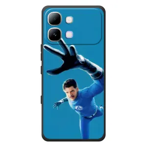 Чохол з принтом Фантастична четвірка для Infinix Note Edge (Містер Фантастік супергерой)