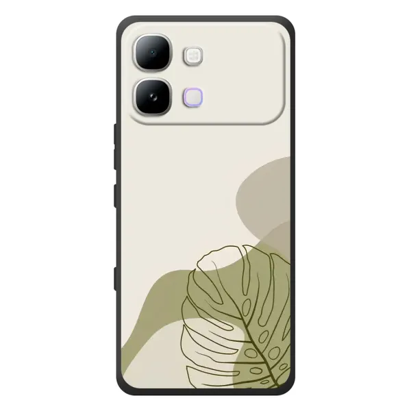 Чехол с принтом «Зеленая монстера дизайн» для Infinix Note Edge Чехол с принтом «Зеленая монстера дизайн» для Infinix Note Edge