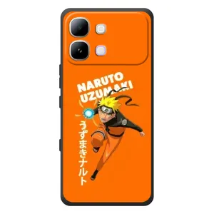 Naruto Anime Чехлы для Инфиникс Ноте Эдж (AlphaPrint) (Наруто узумаки)