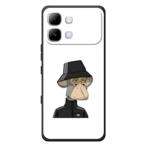 Чехлы с Обезьянами NFT для Infinix Note Edge (AlphaPrint) (обезьяна NFT Adidas)