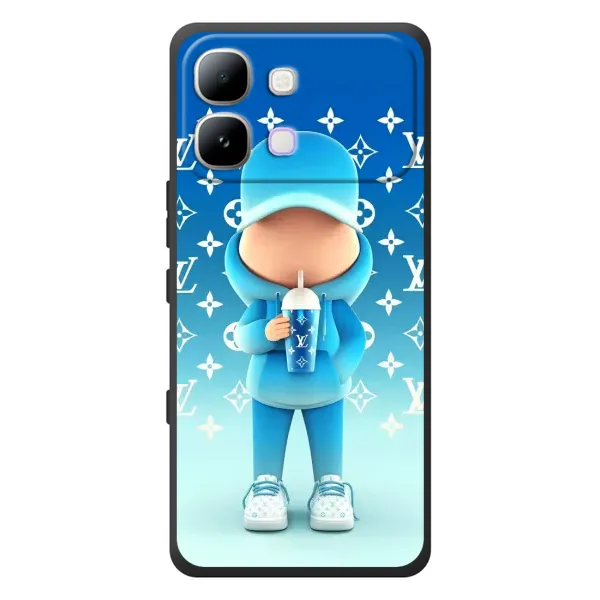 Чехол с принтом «Парень LV» для Infinix Note Edge