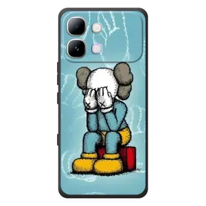 Чехлы для Infinix Note Edge - Bearbrick Louis Vuitton (PREMIUMPrint) (Плач Bearbrick)