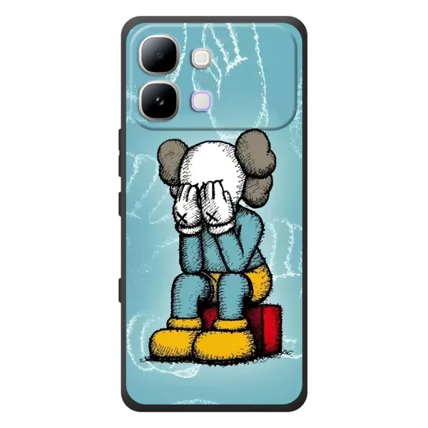 Чохол з принтом «Плач Bearbrick» для Infinix Note Edge