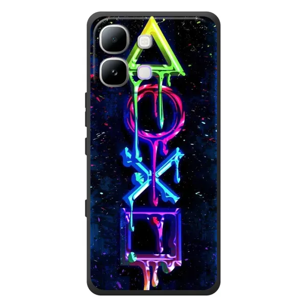 Чехол с принтом «Pleystation лого» для Infinix Note Edge