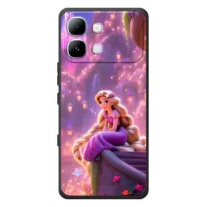 Чехол с принтом «Рапунцель в замке» для Infinix Note Edge