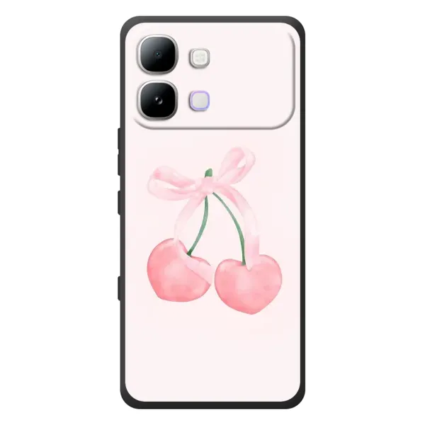 Чехол с принтом «Розовые вишни» для Infinix Note Edge