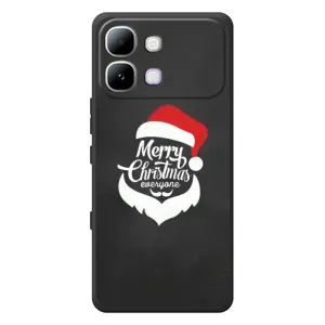 Рождественские Чехлы для Infinix Note Edge (VPrint) (Санта Крисмас)