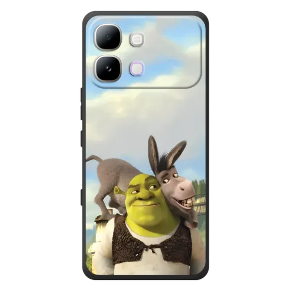 Чохол з принтом «Шрек та Осел» для Infinix Note Edge Чохол з принтом «Шрек та Осел» для Infinix Note Edge