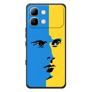 Украинские Чехлы для Infinix Note Edge с картинкой УПА (AlphaPrint) (Степан Бандера)
