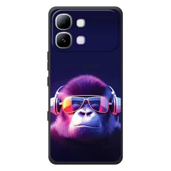 Чехол с принтом «Стильная обезьяна» для Infinix Note Edge