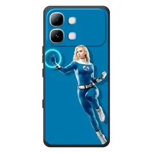 Чохол з принтом Фантастична четвірка для Infinix Note Edge (Сью Сторм політ)