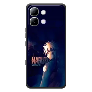 Naruto Anime Чехлы для Инфиникс Ноте Эдж (AlphaPrint) (тень Наруто)
