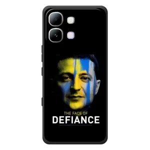 Чехол для Infinix Note Edge (AlphaPrint - с принтом Зеленского) (В. Зеленский)