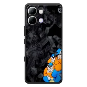 Чехлы с крутыми принтами для Infinix Note Edge - (PREMIUMPrint) (Воры)