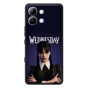 Чехлы Венсдей на Infinix Note Edge Уэнсдей (AlphaPrint) (Wednesday)