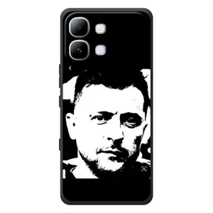 Чехол для Infinix Note Edge (AlphaPrint - с принтом Зеленского) (Зеленский АРТ)