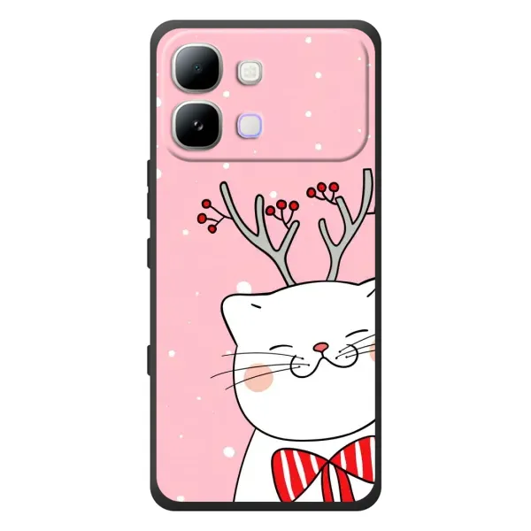 Чехол с принтом «Зимний кот» для Infinix Note Edge Чехол с принтом «Зимний кот» для Infinix Note Edge
