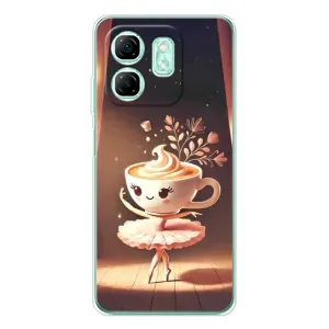 Чохол з мемом Тралалело тралала на Infinix Smart 10 HD (Балерина капучина)