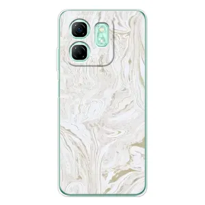 Мраморний чехол на Infinix Smart 10 HD (VPrint) (Білий мрамор)