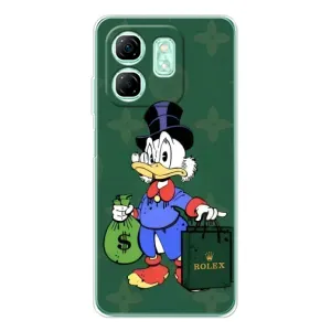 Чехли для Infinix Smart 10 HD - Скрудж МакДак Louis Vuitton (PREMIUMPrint) (Богата Утка)