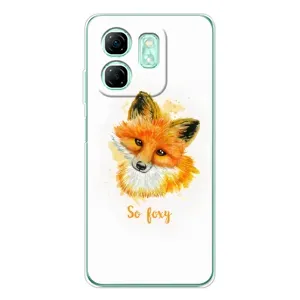 Чохли з картинкою Лисичка для Infinix Smart 10 HD (VPrint) (Дівчинка Лиса)