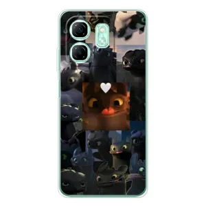 Чохол як приборкати дракона на Infinix Smart 10 HD (Дракон колаж)
