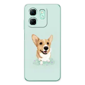 Чехлы с собаками для Infinix Smart 10 HD (VPrint) (Корги)