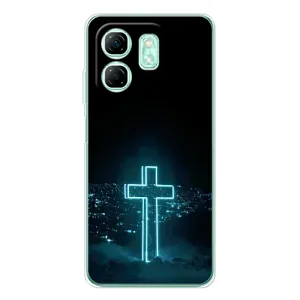 Християнські Чохли для Infinix Smart 10 HD (AlphaPrint) (Хрест і місто)