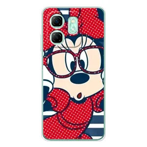 Міккі Маус чохол для Infinix Smart 10 HD (AlphaPrint - Мультяшні) (Маус в окулярах)