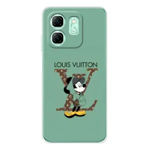 Чохли Луі Вітон для Infinix Smart 10 HD (AlphaPrint - LOUIS VUITTON) (Міккі Маус LV)